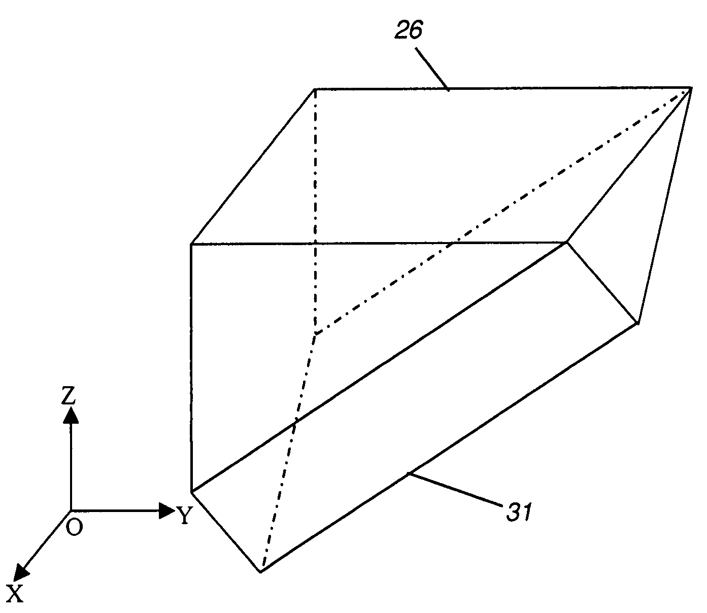 Turning film using array of roof prism structures