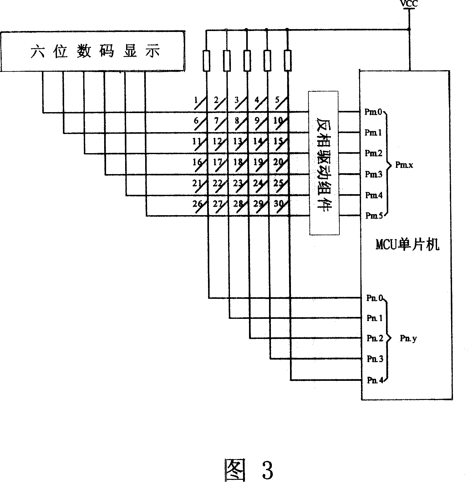 Keyboard matrix pagerank method based on Boolean process