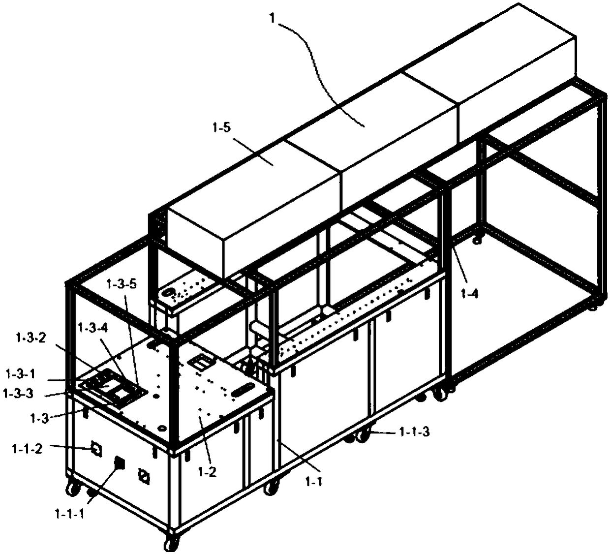 Full-automatic cutting and packaging integrated machine