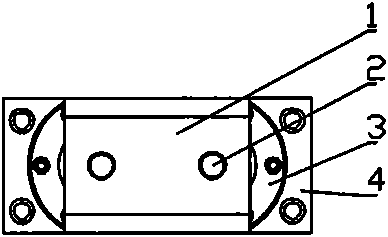 Floating plate supporting device