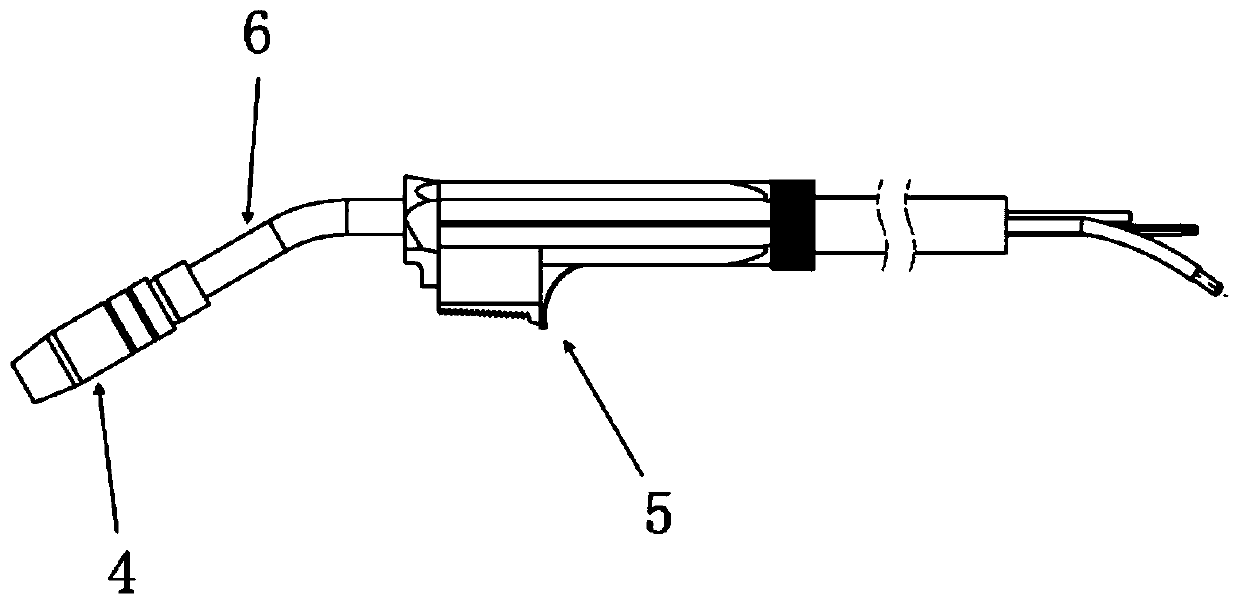 A welding torch housing and a welding torch having the same