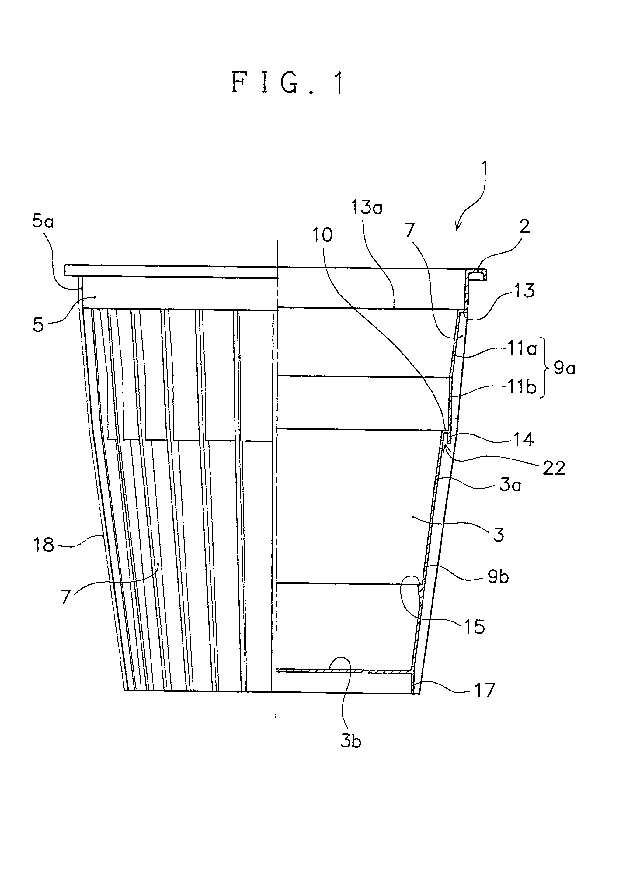 Heat-insulating container