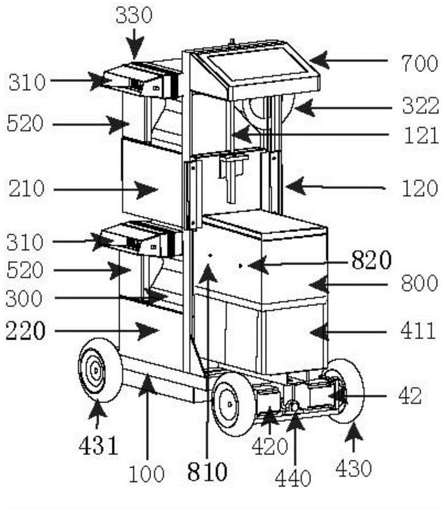 Intelligent disinfecting equipment