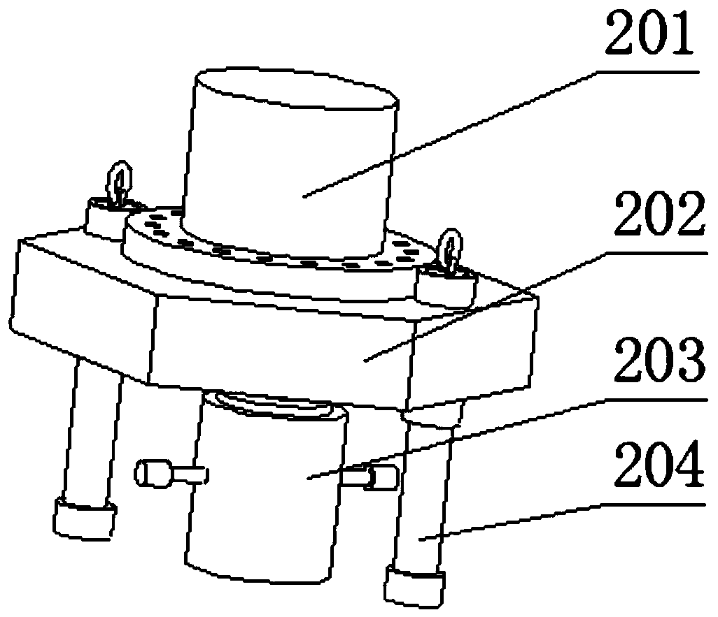 Upset forging shearing straightening testing machine