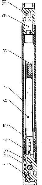 Coal seam pre-splitting method based on gas extraction