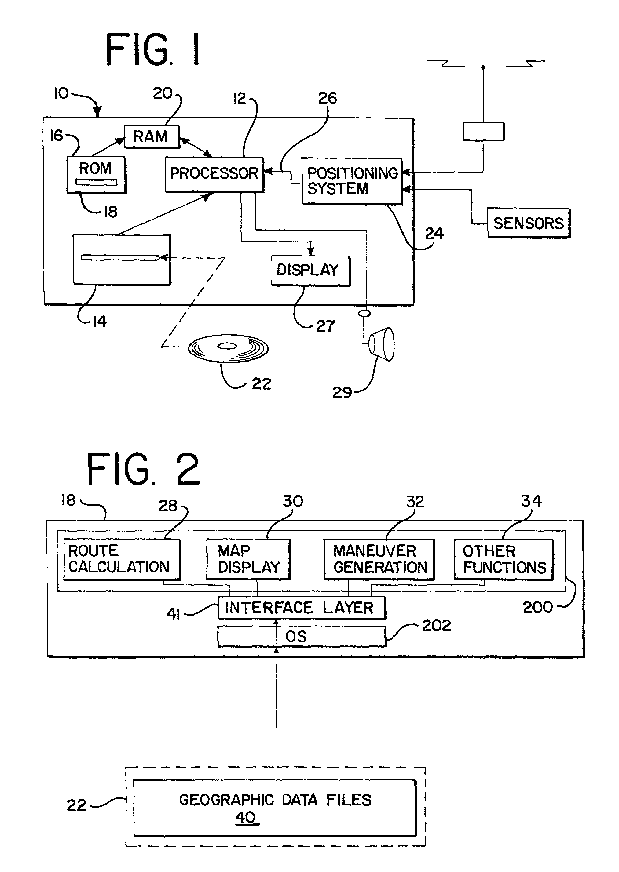 System and method for use and storage of geographic data on physical media