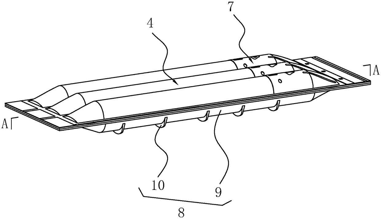 Air column bag for cold chain transportation