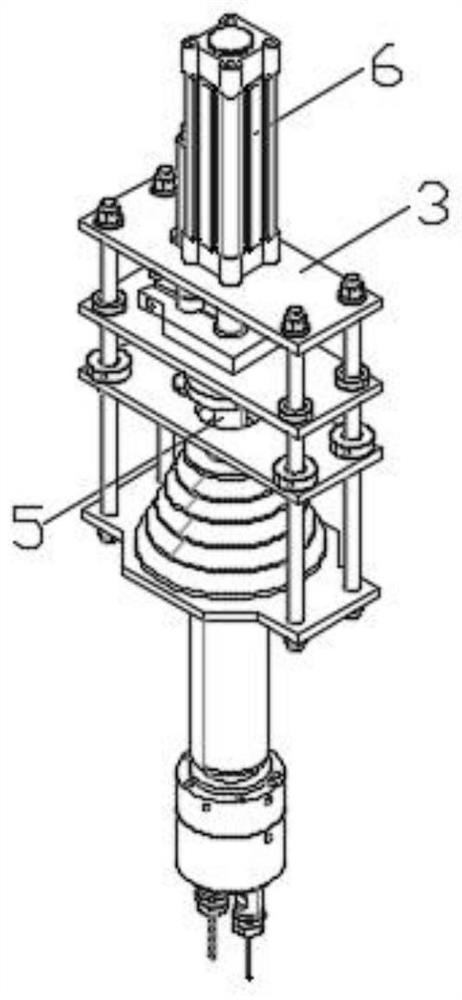 Fixing part for bottom of paper-plastic product and preparation method of fixing part