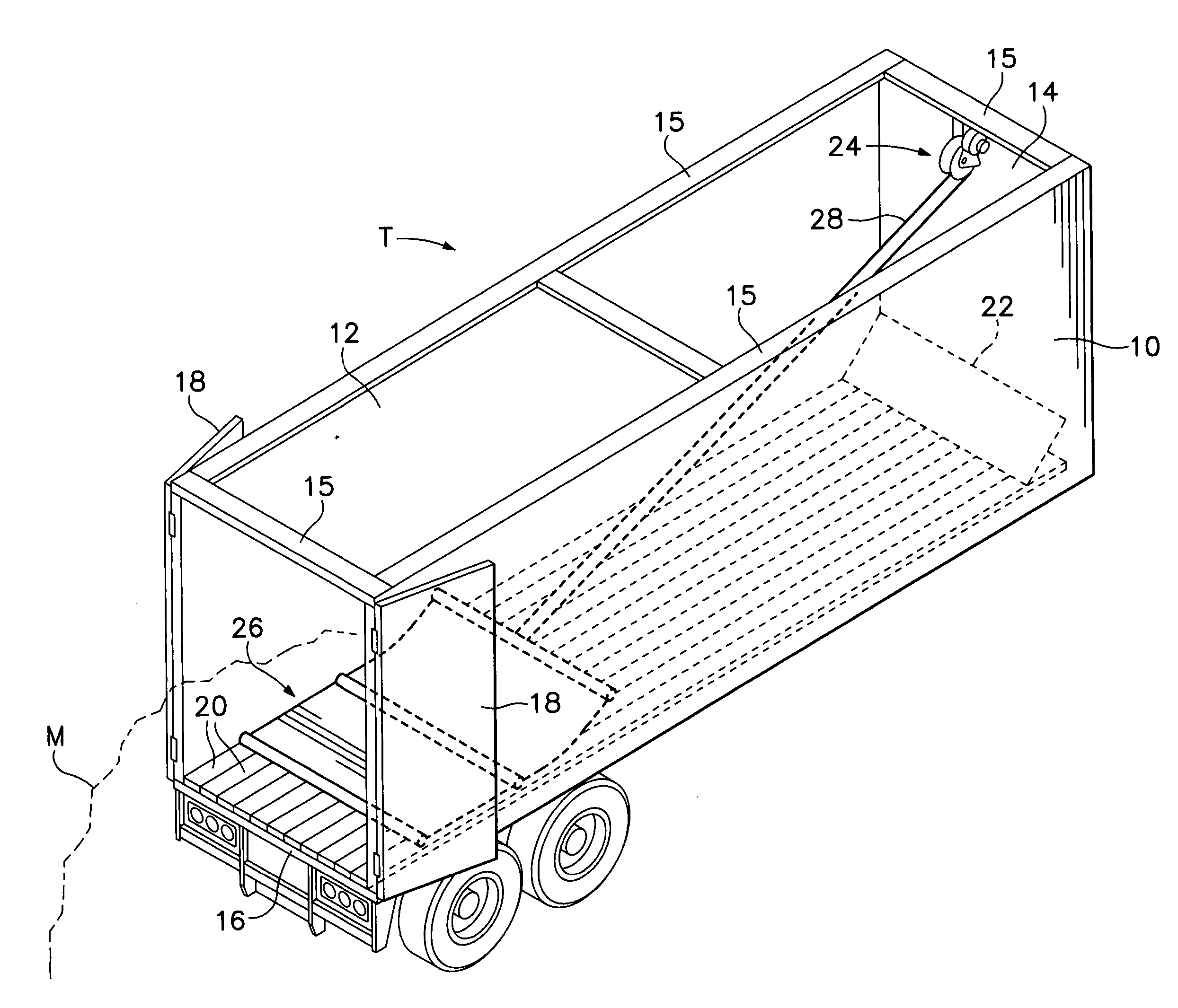 Cleanout cover system for unloading particulate material from reciprocating floor assemblies