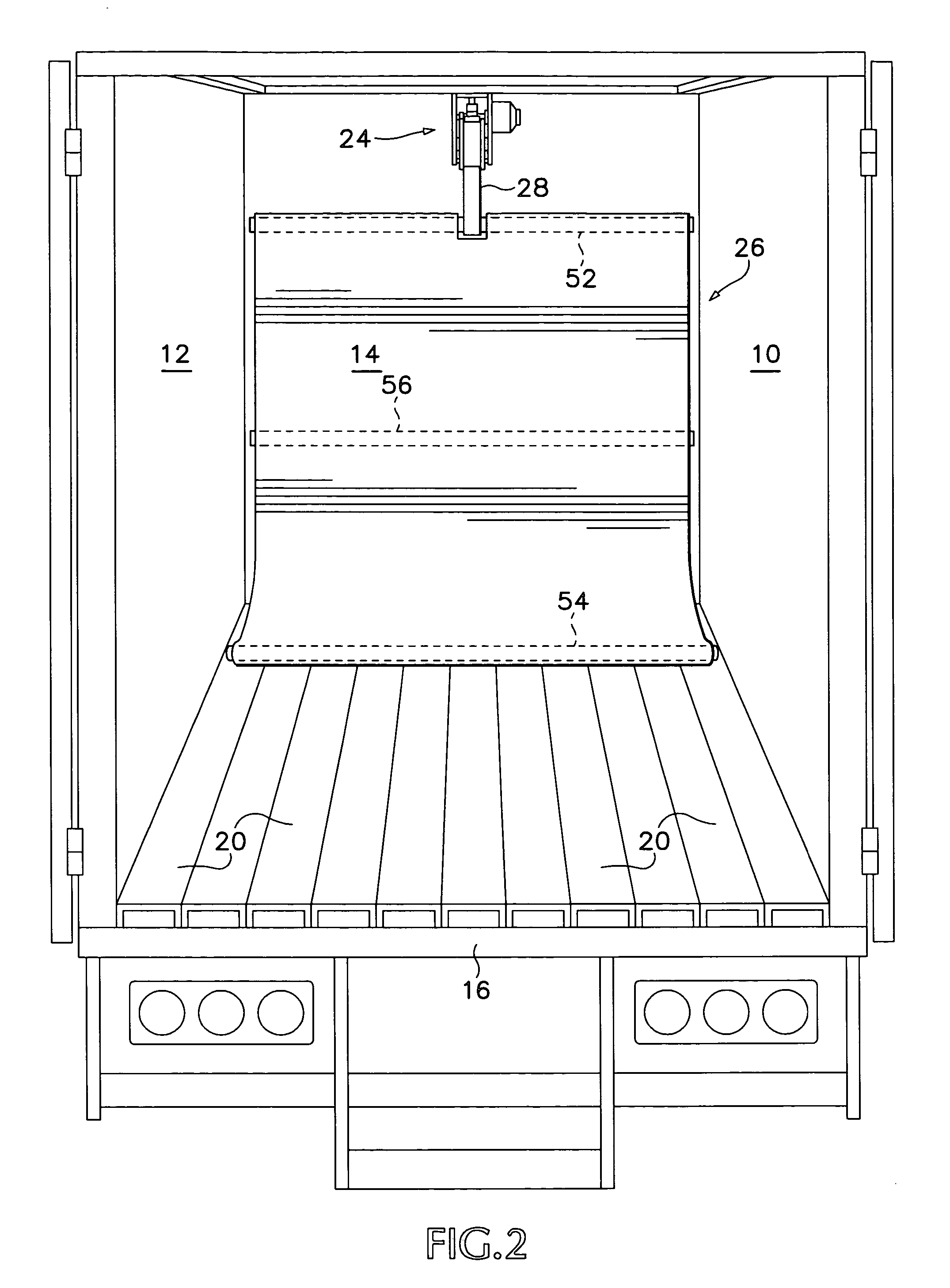 Cleanout cover system for unloading particulate material from reciprocating floor assemblies