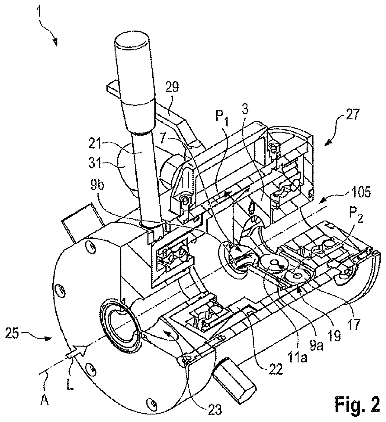 Tensioning cable spreading device and tensioning cable lubrication device and method