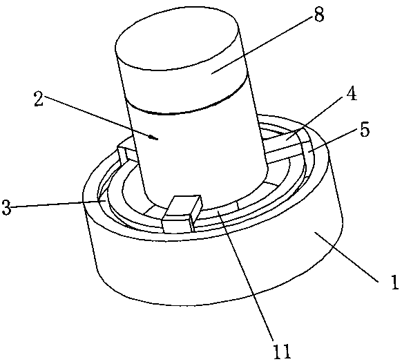 Small traditional Chinese medicine drying machine with self-suspension rotary table and drying method thereof