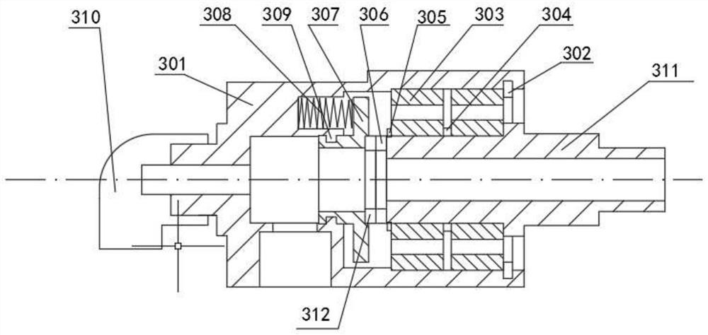 Coal mine roadway crawling device based on wheeled negative pressure adsorption mechanism