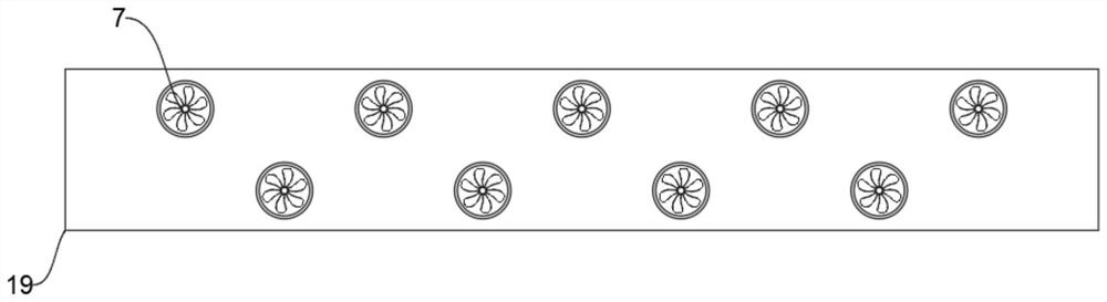 Heat dissipation type SVG equipment box body