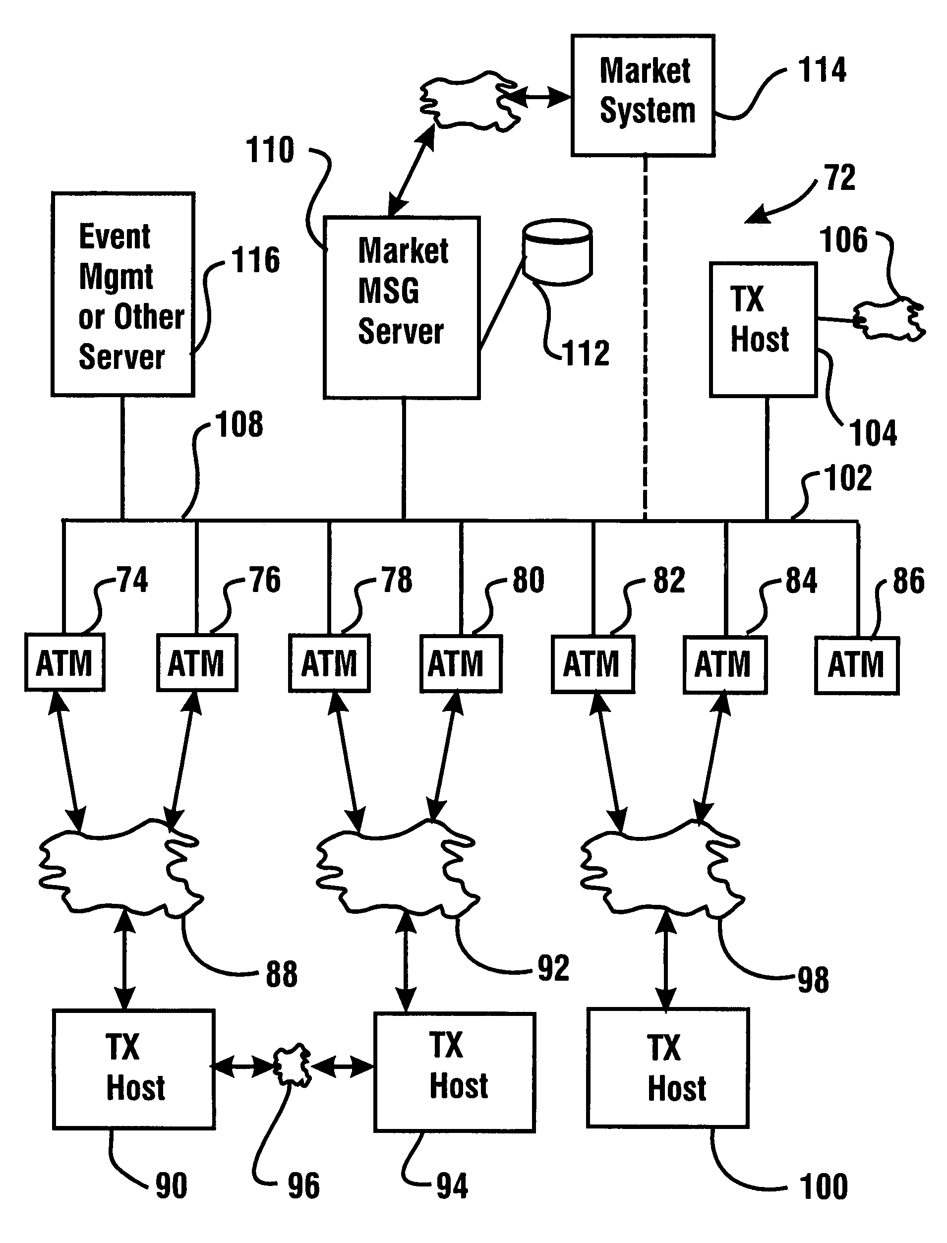 Automated banking machine controlled responsive to data bearing records