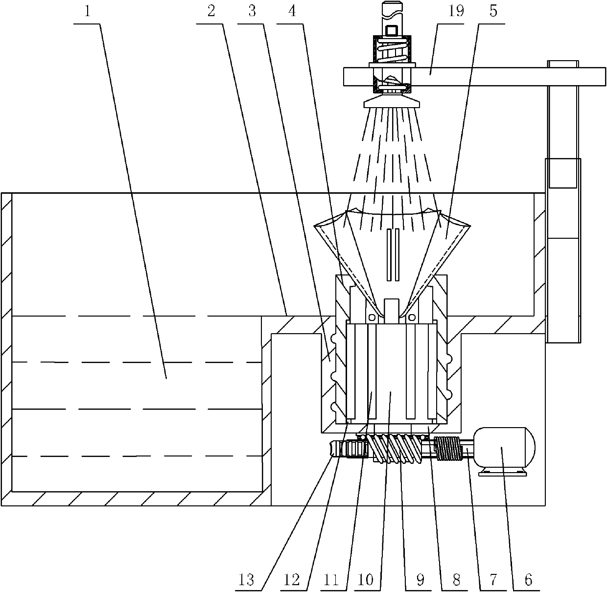 Mop twisting machine