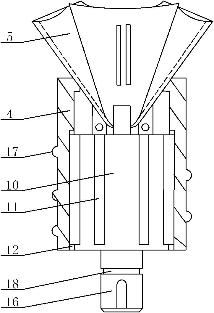 Mop twisting machine