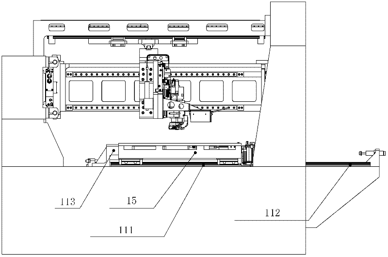 Multi-shaft cascaded mechanical drilling machine