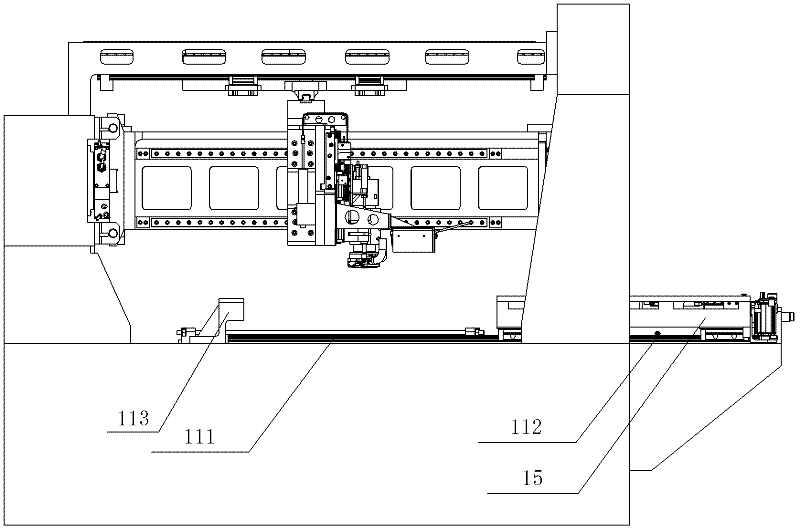 Multi-shaft cascaded mechanical drilling machine