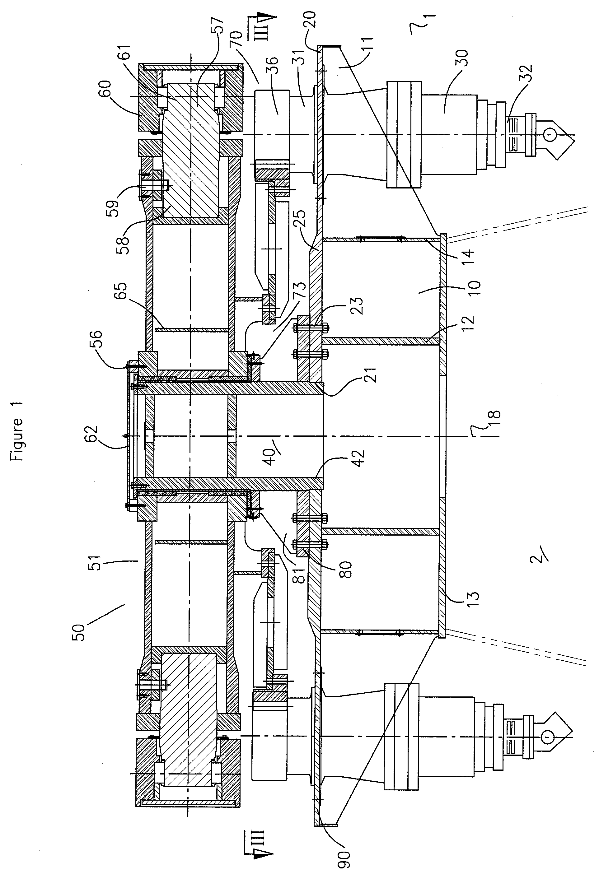 Boom slewing actuator system