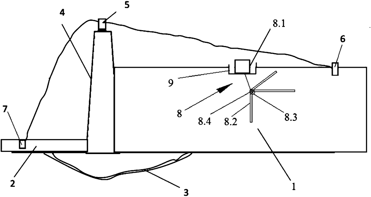 Three-dimensional scanning automatic detection device and method for dam leakage electric field