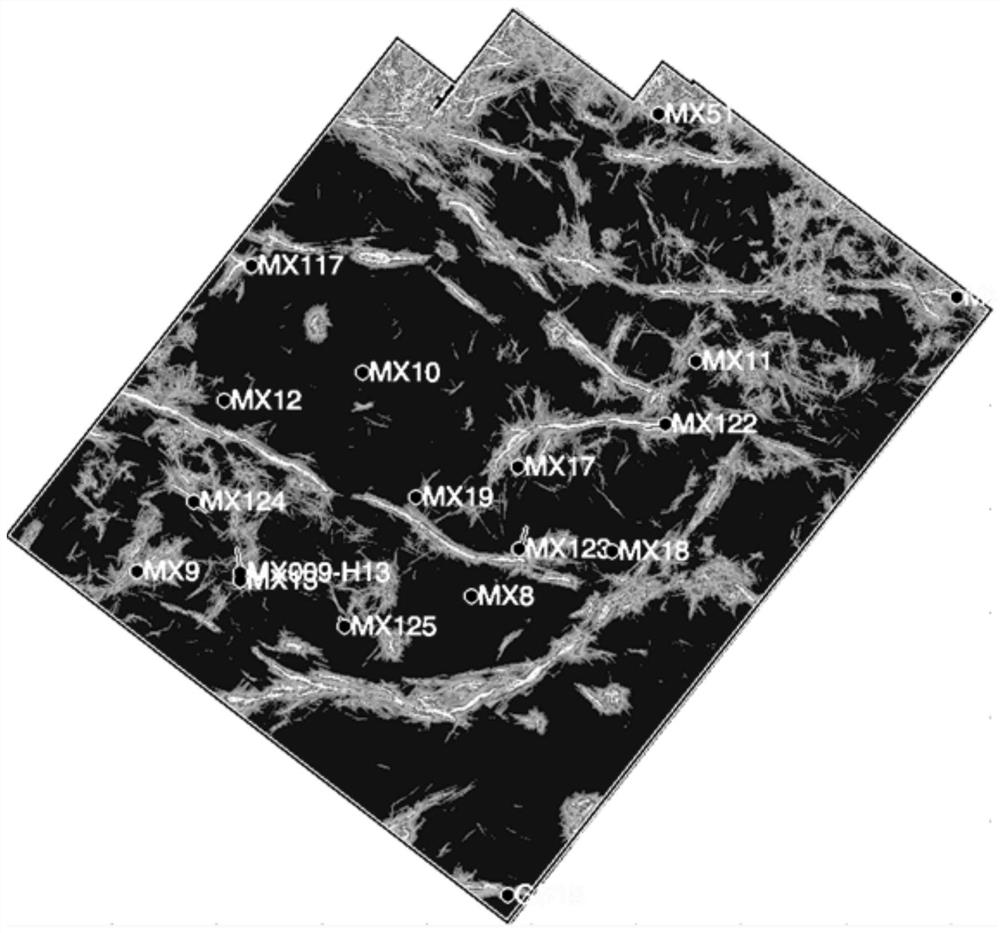 Karst period ancient fracture depicting method and device