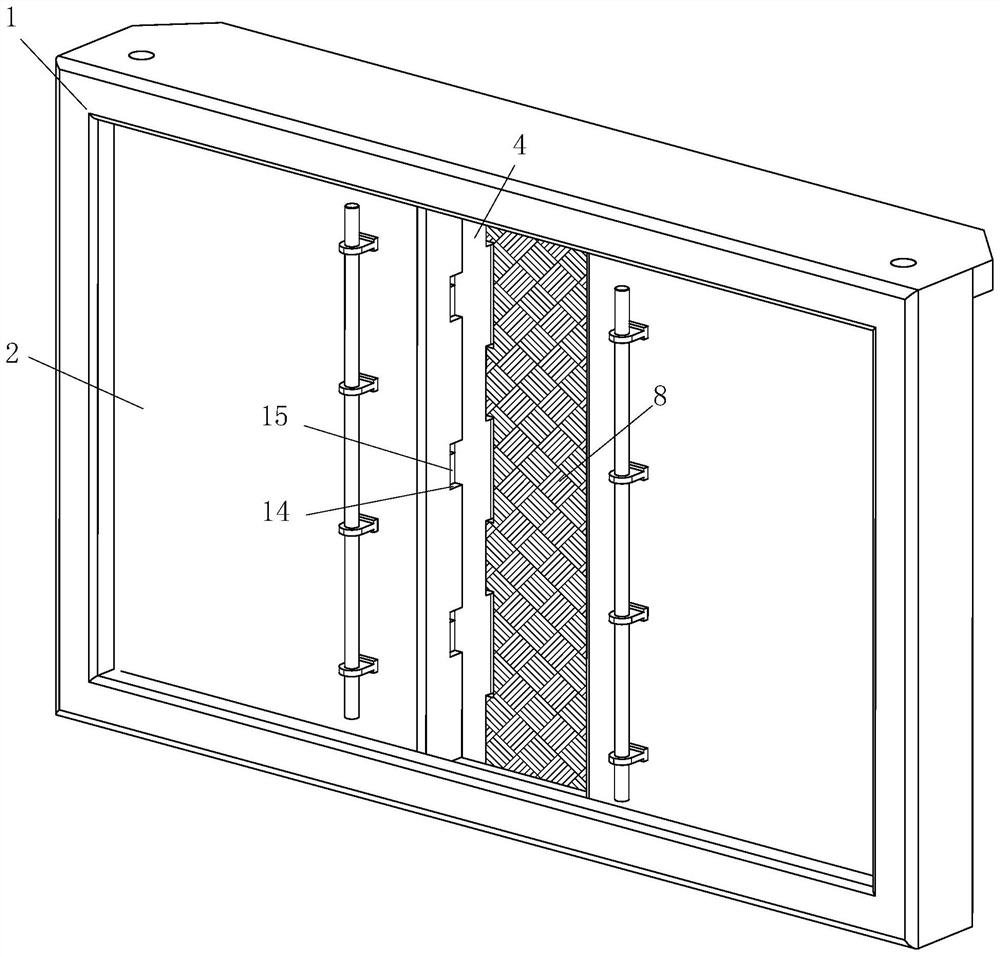 Flexible recoil type impact-resistant anti-explosion door