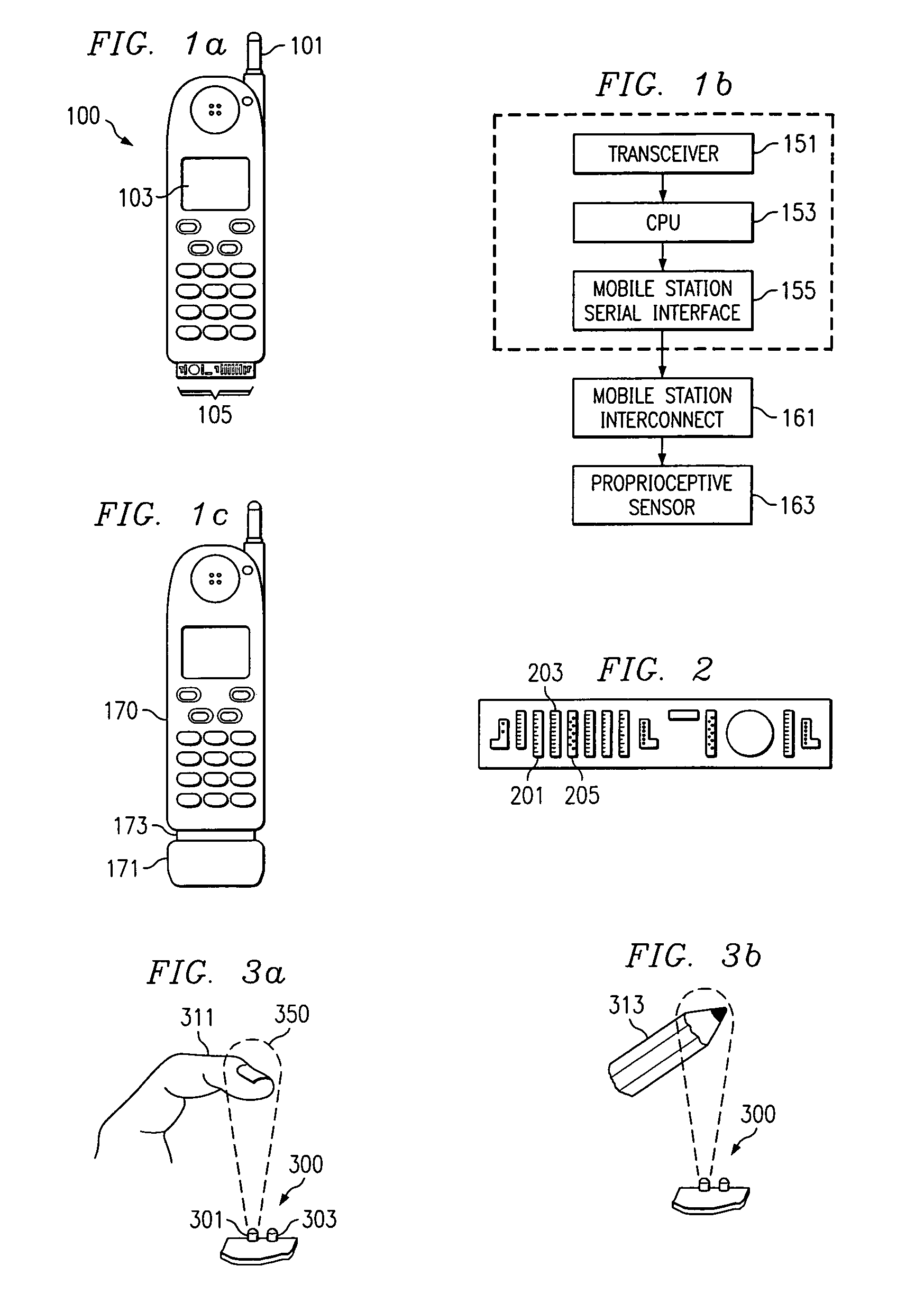 Movement and attitude controlled mobile station control