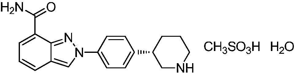 Key intermediate of PARP inhibitor and preparation method thereof