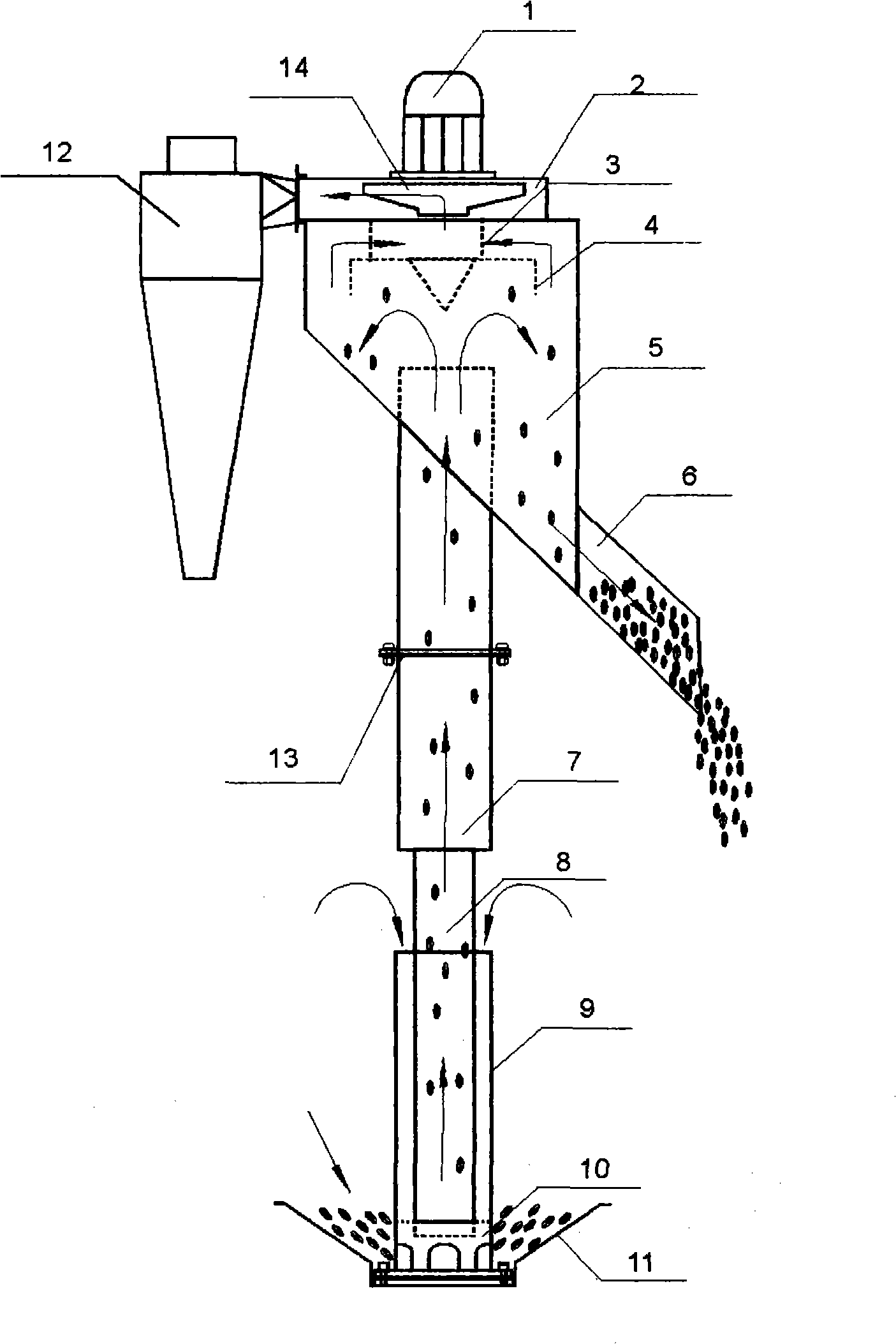 Buffering type air hoister