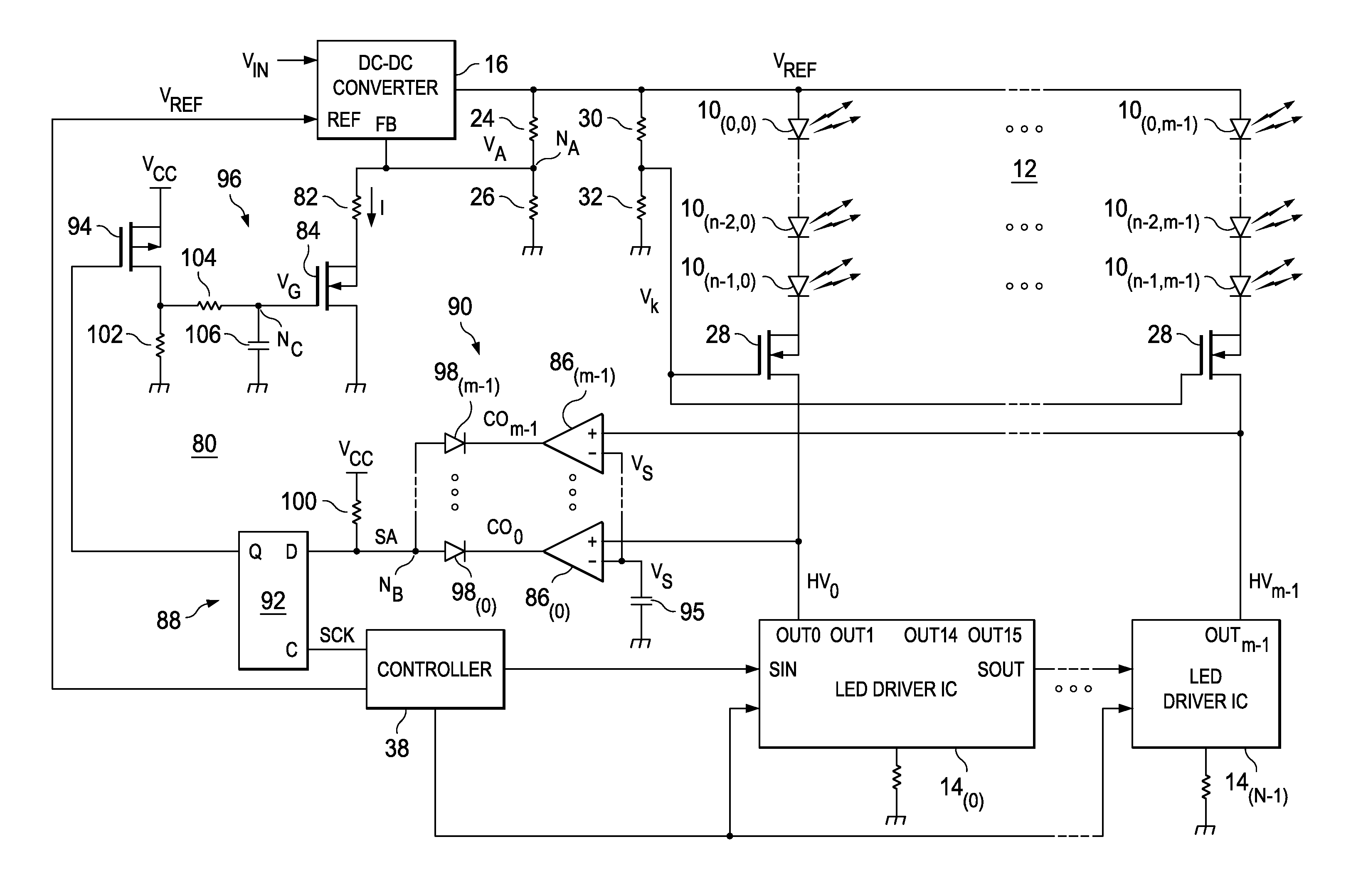 LED device and LED driver