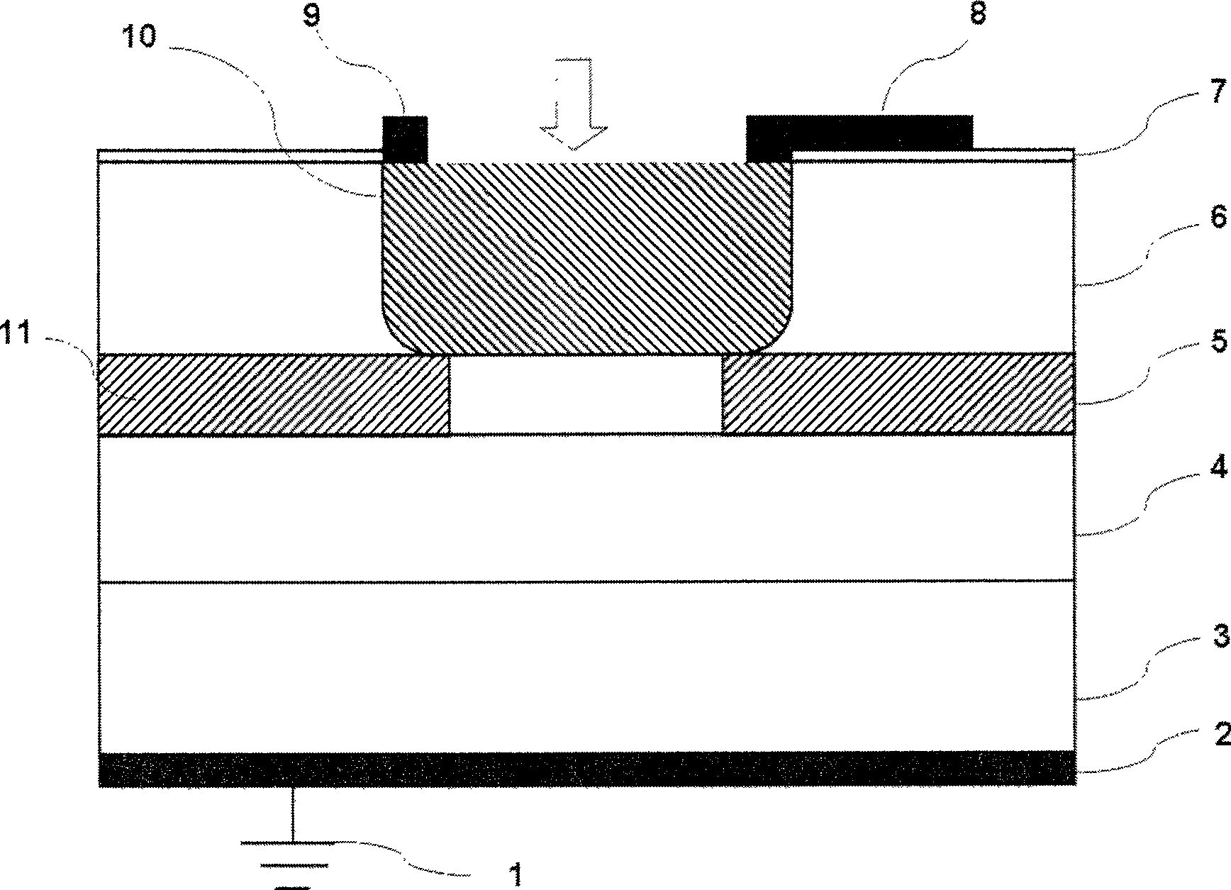 Method for restraining edge breakdown of avalanche photodiode