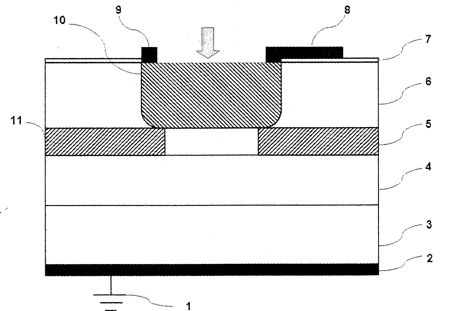 Method for restraining edge breakdown of avalanche photodiode