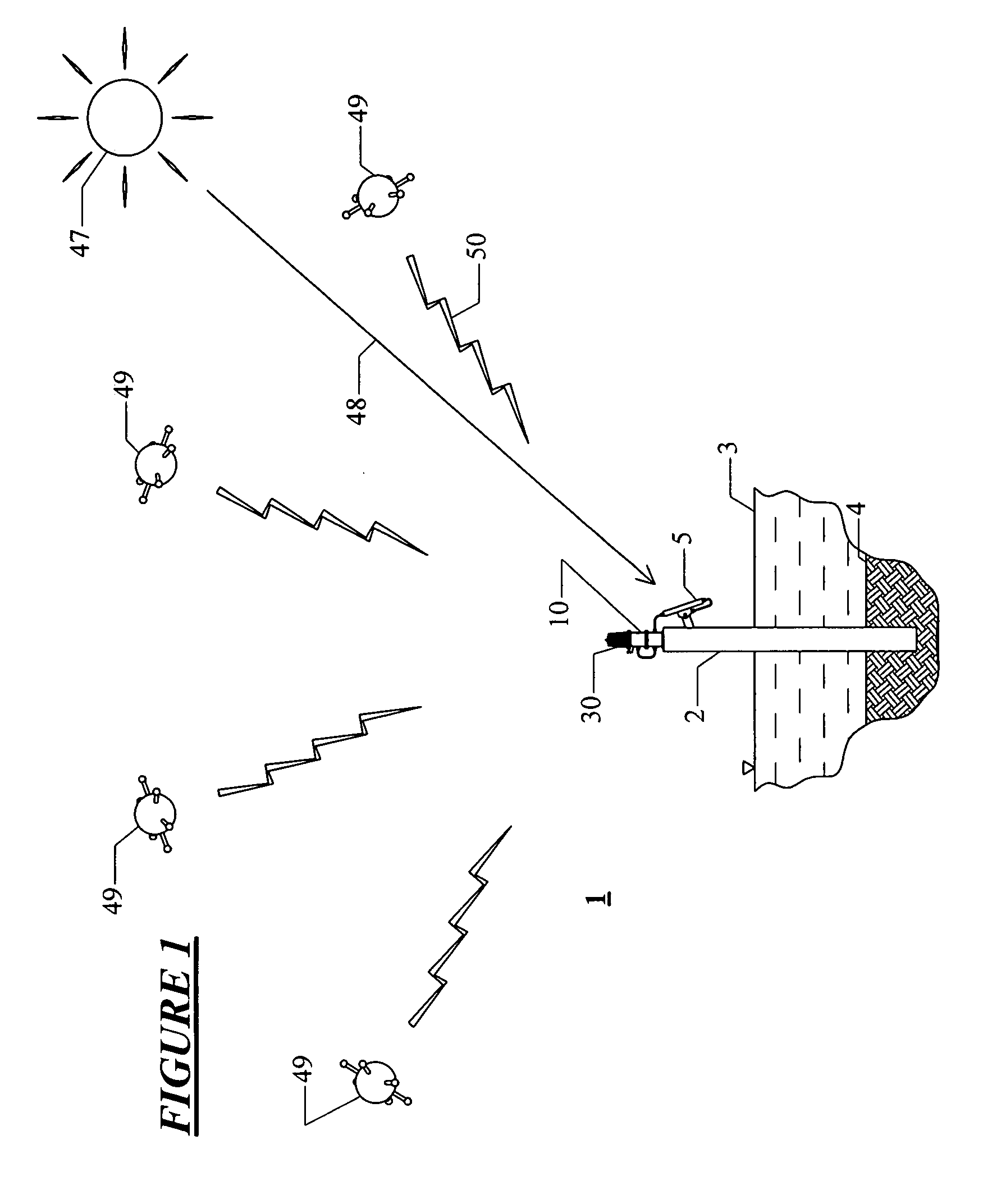 Marine lantern controlled by GPS signals