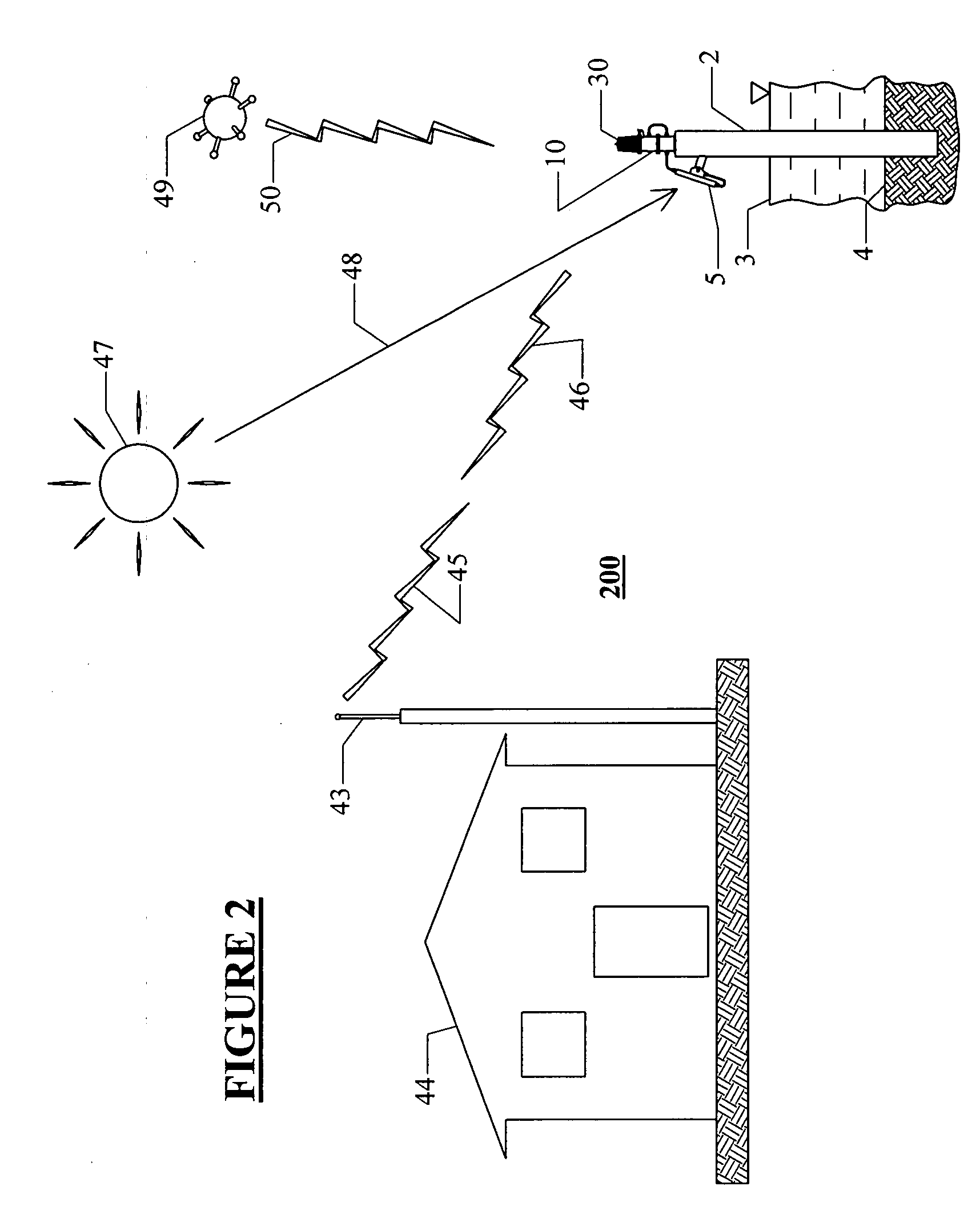 Marine lantern controlled by GPS signals