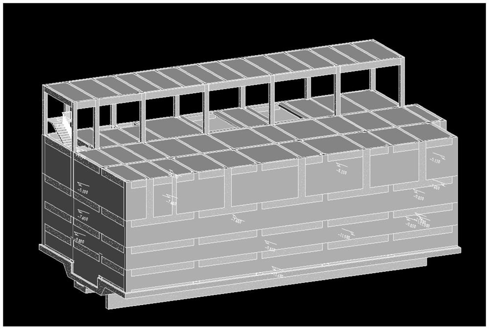 Field cloth application method applied to underground stereo garage