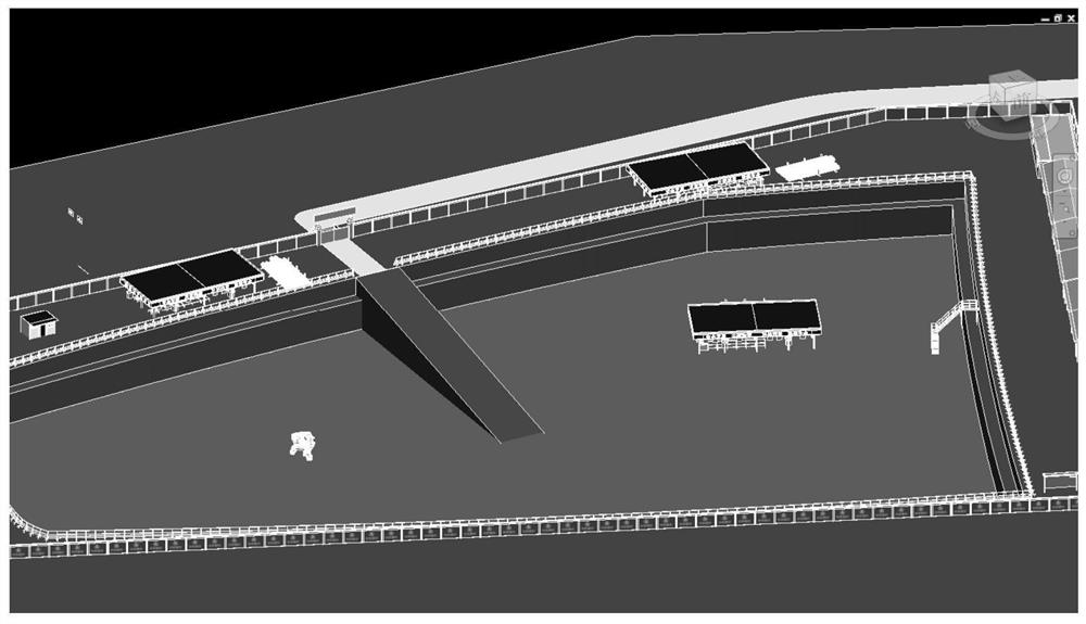 Field cloth application method applied to underground stereo garage