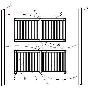 High-efficiency aeration system for MBR process membrane unit