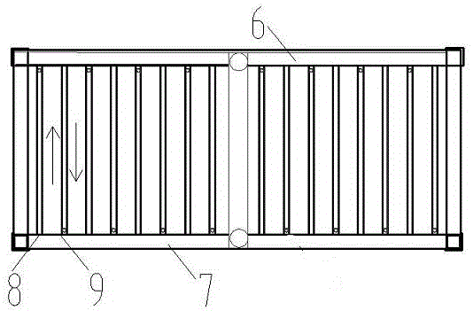 High-efficiency aeration system for MBR process membrane unit