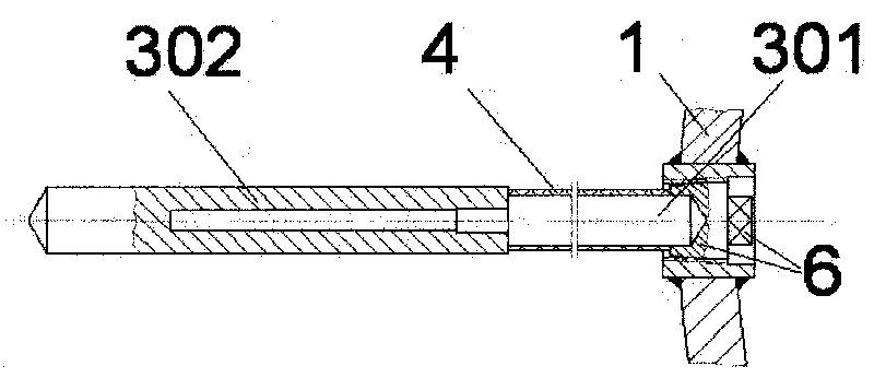 Anti-corrosive treatment method of welded junction part of construction process pipe of heavy caliber push pipe