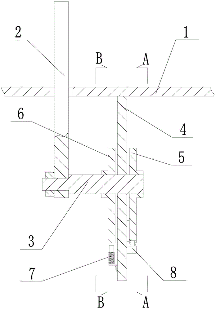 Elevator electric control operation rod