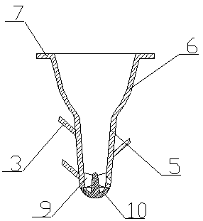 Agricultural-planting deep root fertilizing device