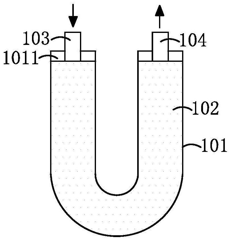 Separation column, separation device and separation method for separating various metal ions from solution