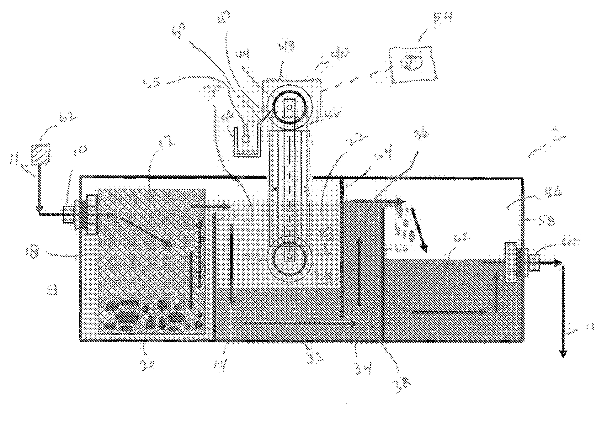 Fats, oil and grease interceptor