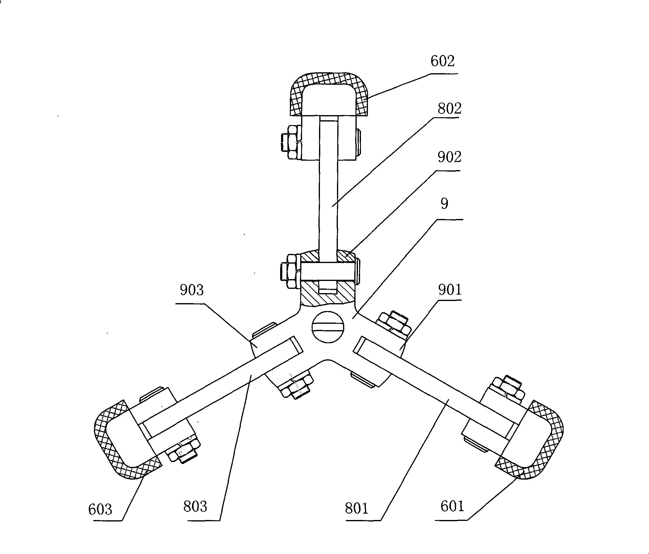 Inner circle self-locking sling