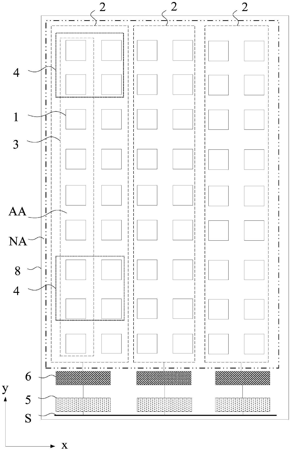 Display panel, manufacturing method and testing method thereof and display device