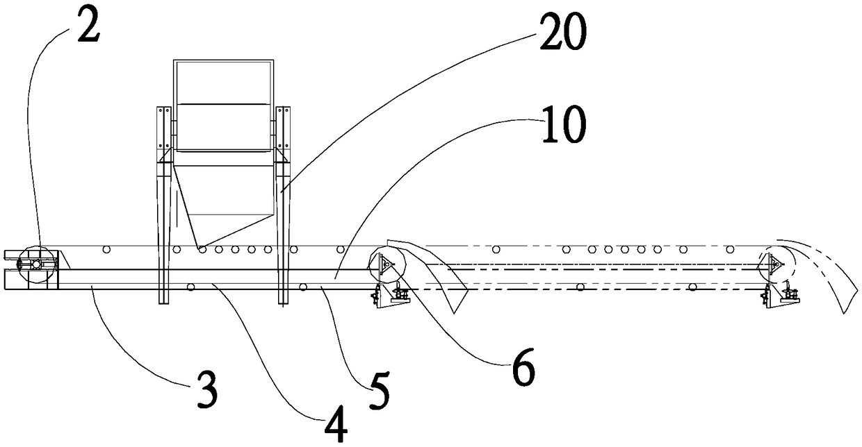 Material stacking method