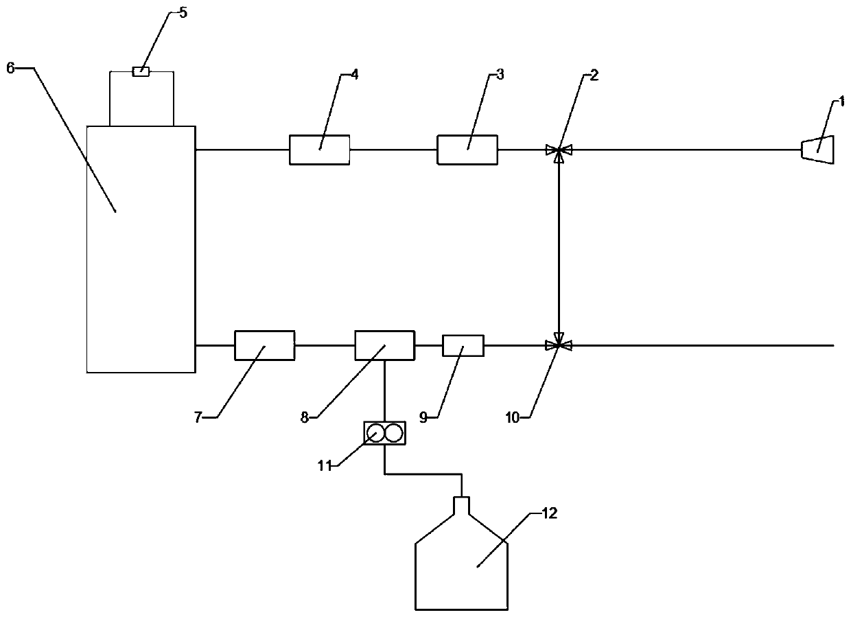 System for avoiding secondary freezing cold start failure of fuel cell and control method