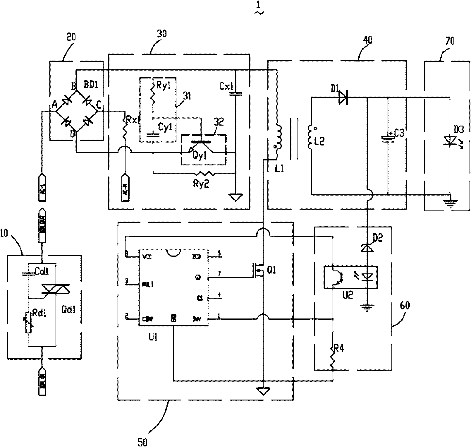 LED power circuit