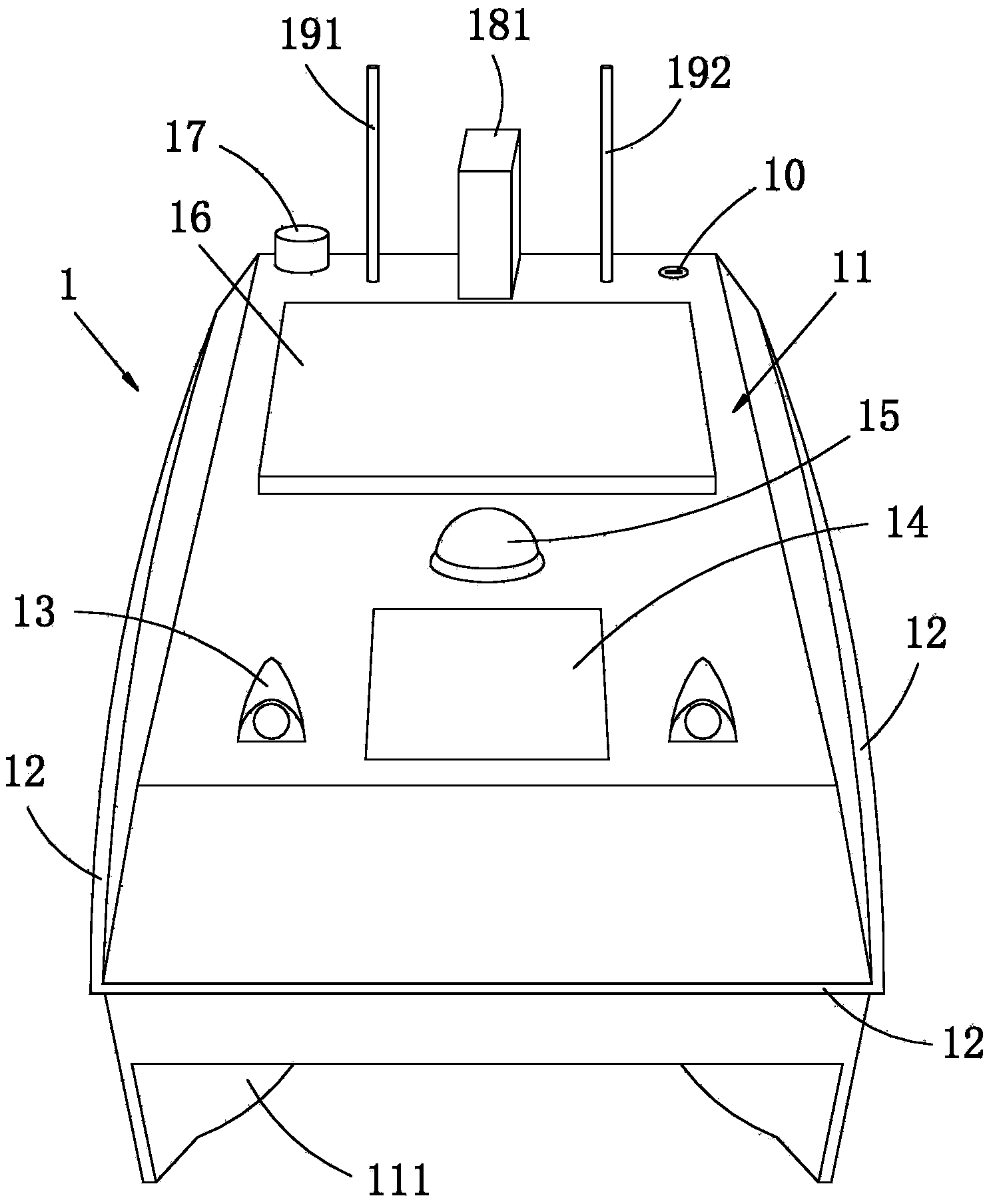 Unmanned observation control ship and unmanned observation control system